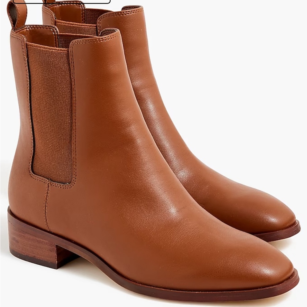 MOVING SALE! EUC JCrew Factory Chelsea Boots. Size 8.